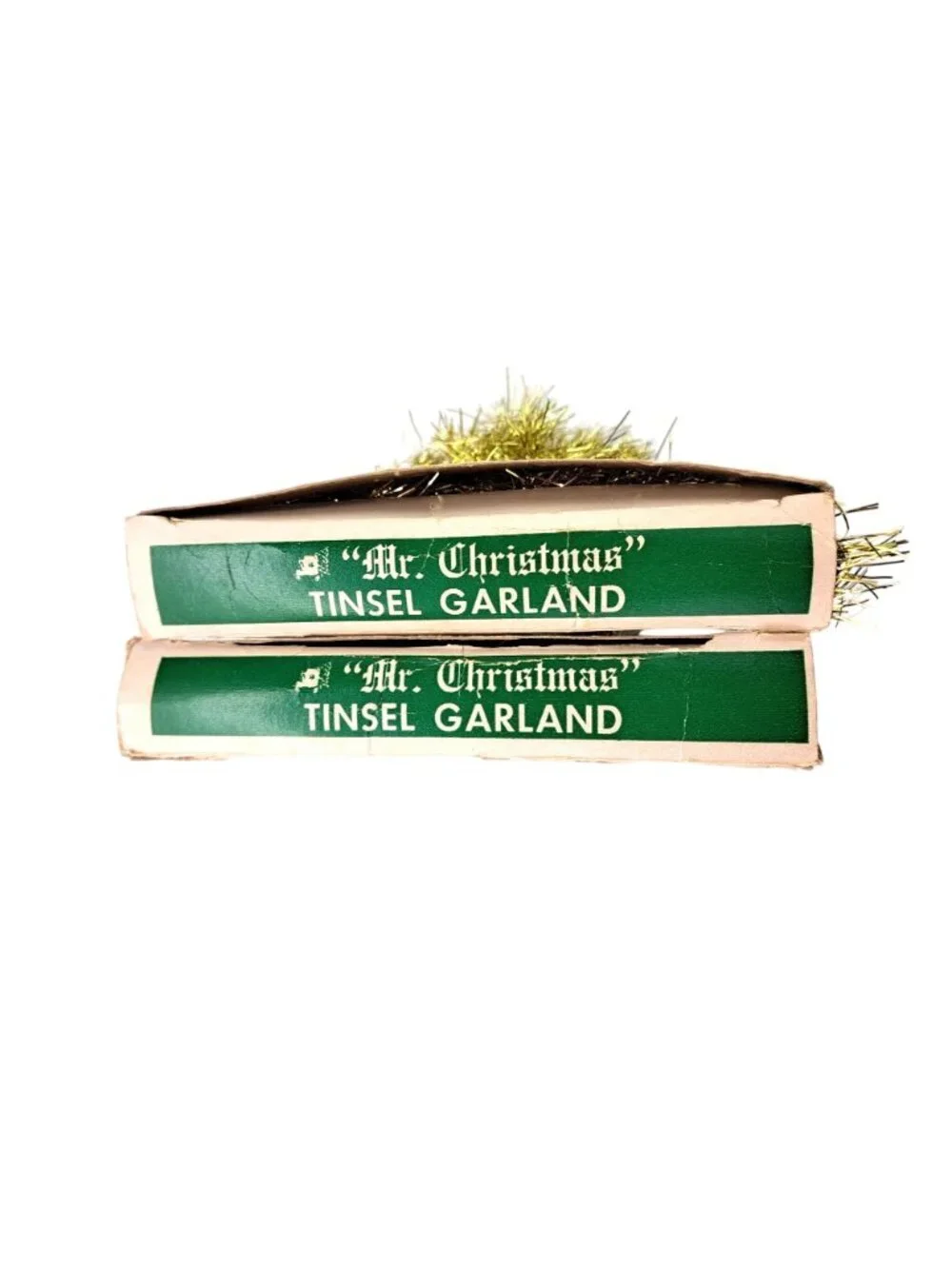 Vintage Mr. Christmas Vinyl Tinsel Garland 2